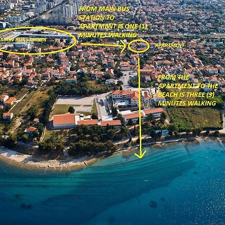 Apartment Near Center,Beach,Bus +Free Parking Задар Екстериор снимка